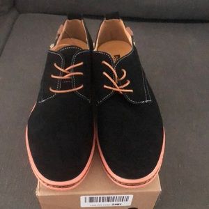 Men’s suede dress shoes